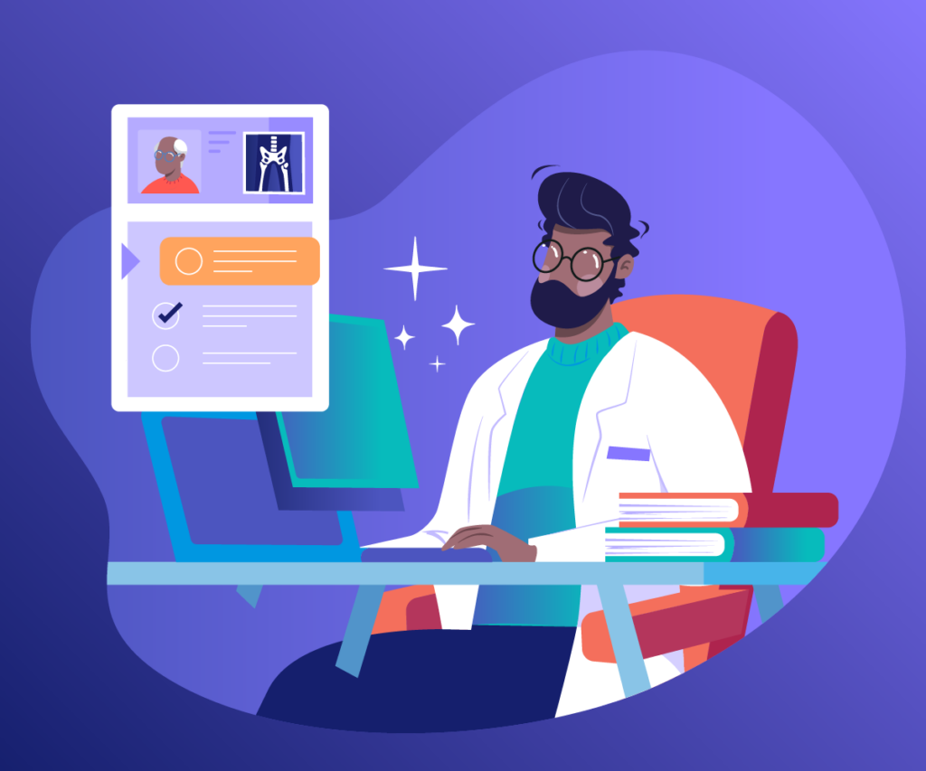 AI PDF Medical Record Summarizer — pipeline diagram showing PDF ingestion, keyword extraction, and LLM summary output